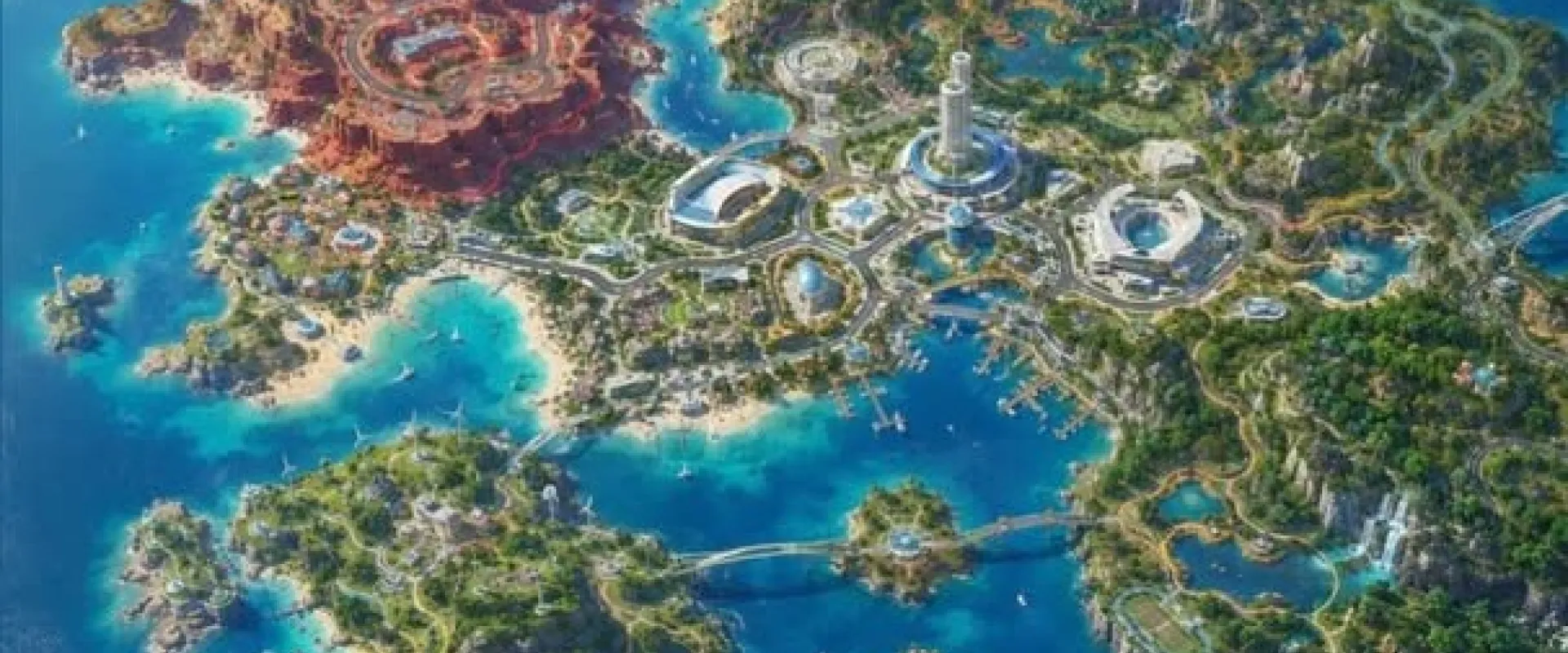 One island, many worlds